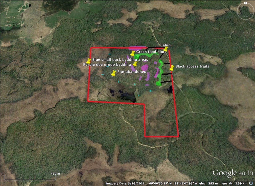 deer property layout