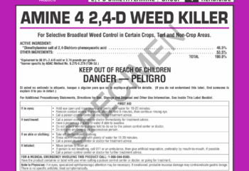 amine 2 4 d weed killer