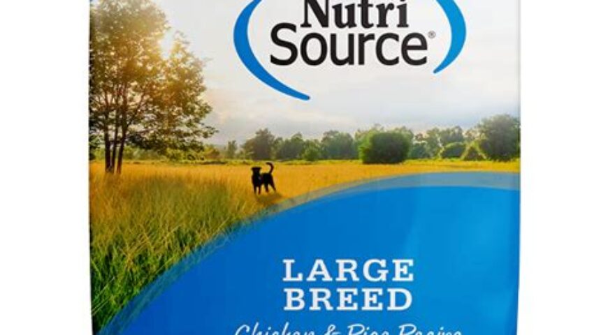 Nutrisource large breed chicken and rice